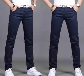 navy blue color jeans