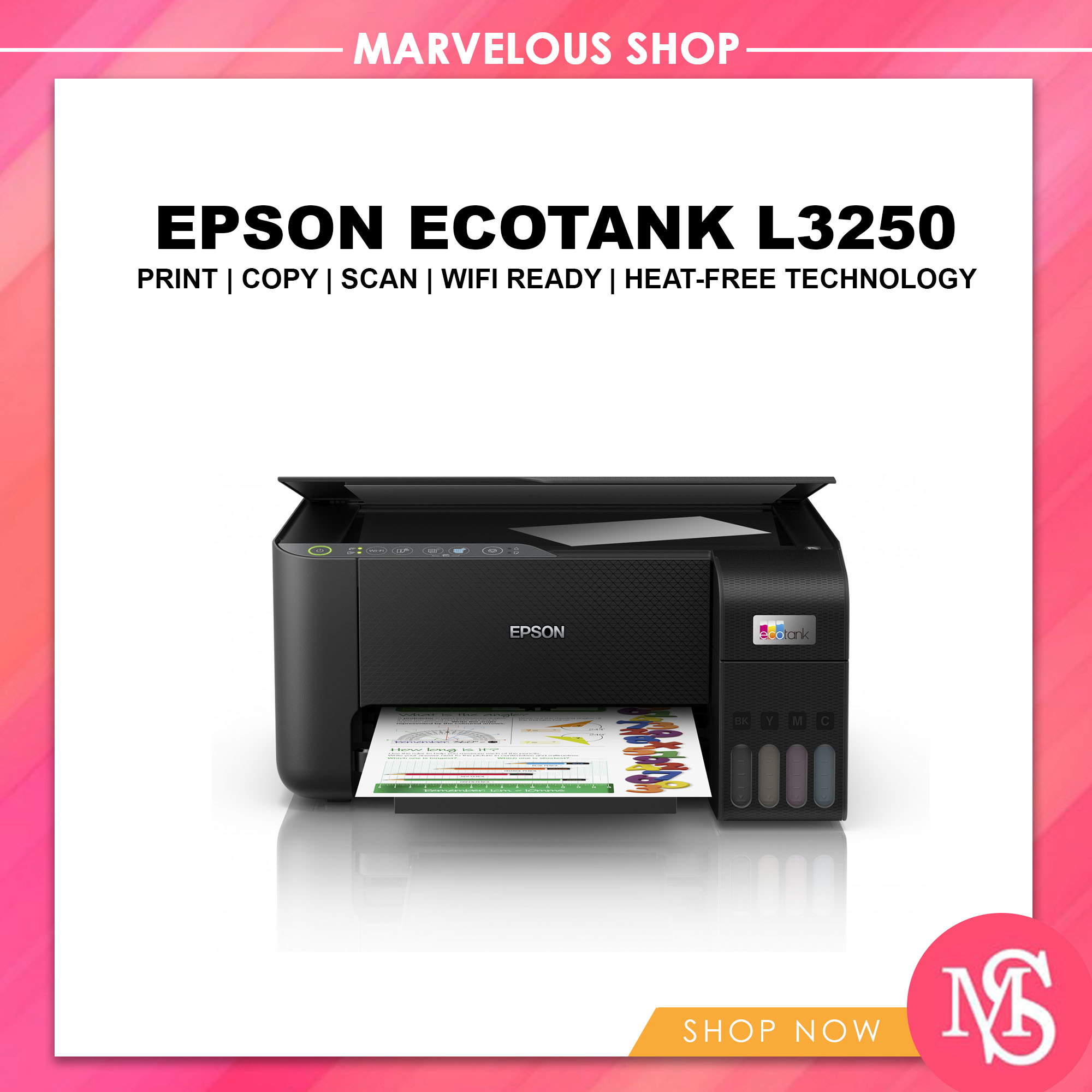 Epson Ecotank L3250 A4 Wi Fi All In One Ink Tank Printer 3250 Lazada Ph 9425