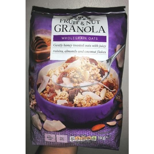 Tesco Fruit Nut Granola 1kg happy nuts Lazada PH