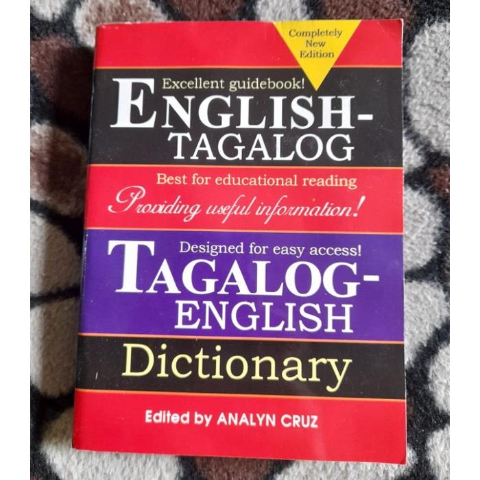 【libro】 ENGLISHTAGALOG DICTIONARY!!! Lazada PH