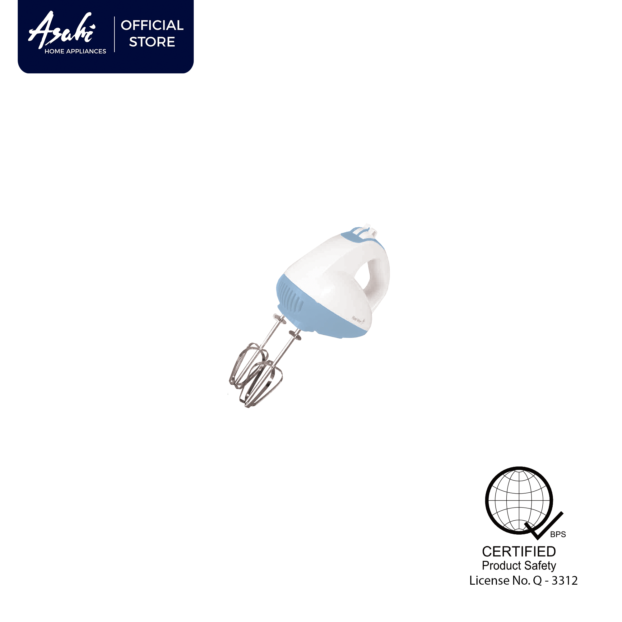 Asahi MX 031 Electric Hand Mixer 80W Hand Mixer With Speed