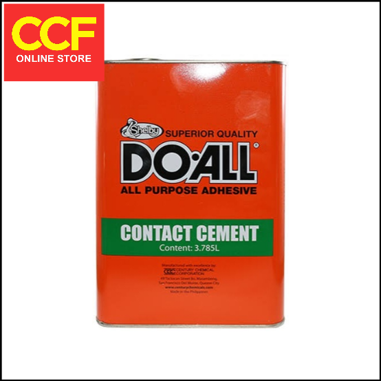DO ALL Rugby Contact Cement ABC Rubber Cement Gallon ( Each Sold