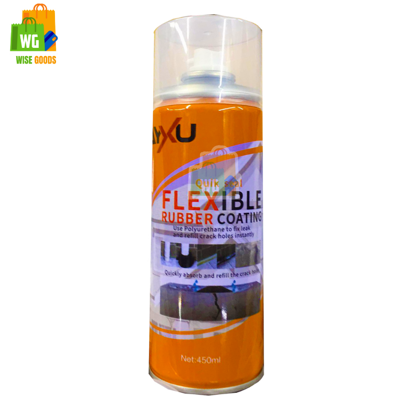 Waterproofing Rubber Coat Spray Sealant For Roof Wall Cracks Pipes