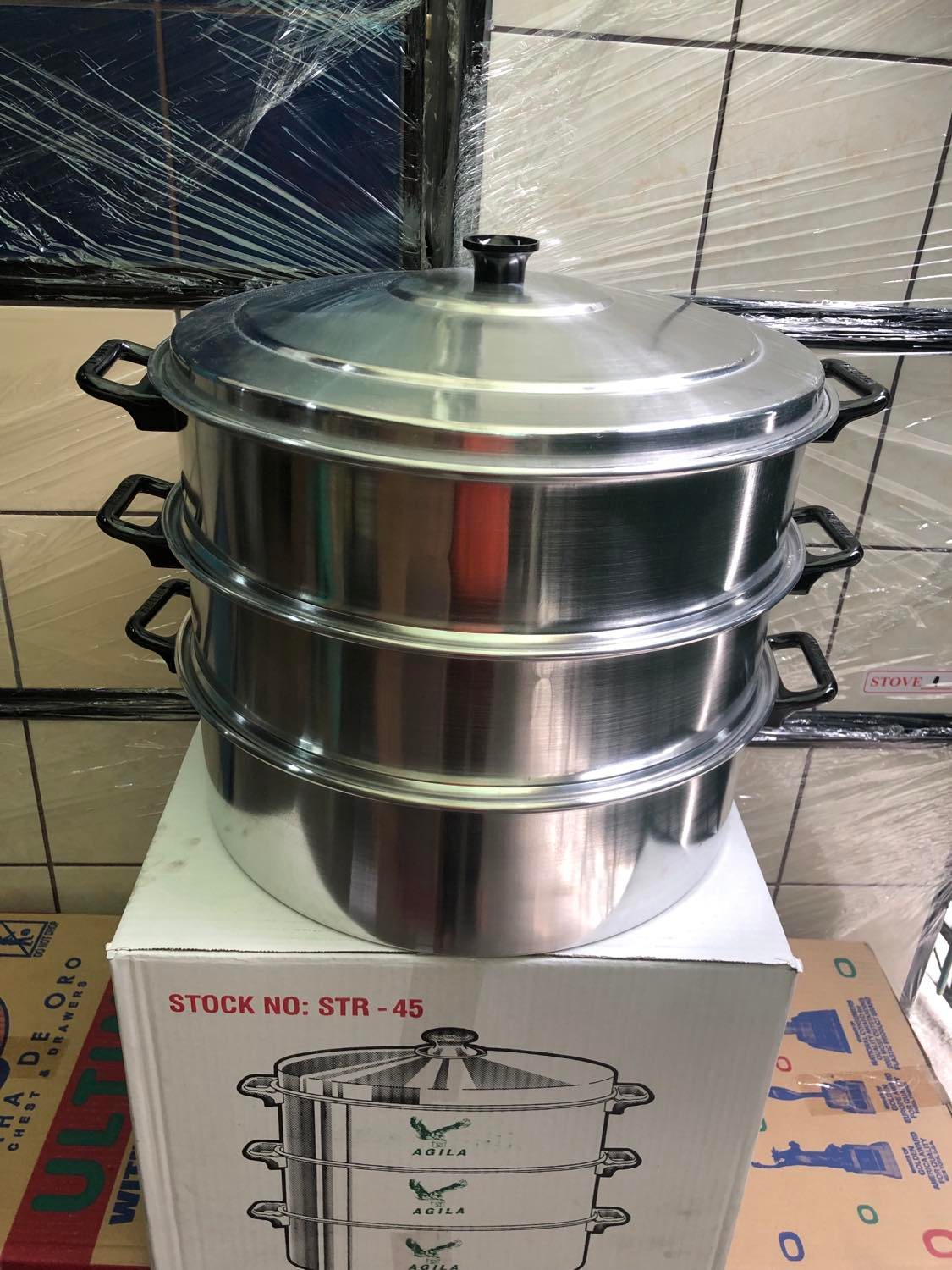 agila jumbo steamer 45cm Lazada PH