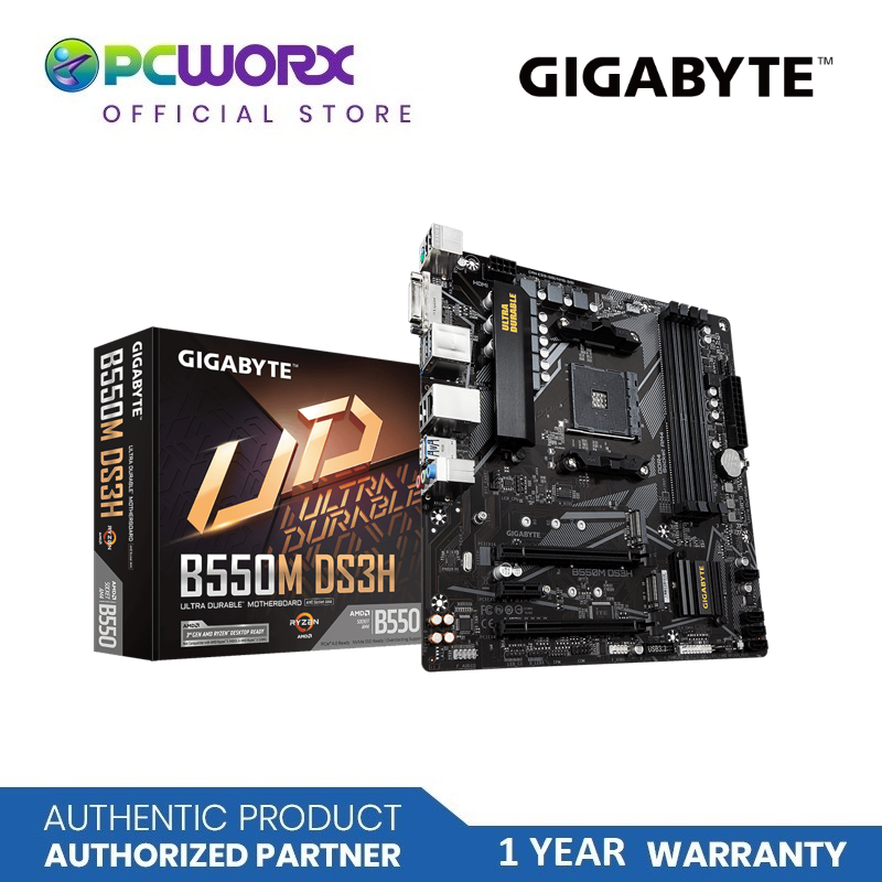 Ryzen B550m Ds3h Wifi Gigabyte B550M DS3H R2 Motherboard