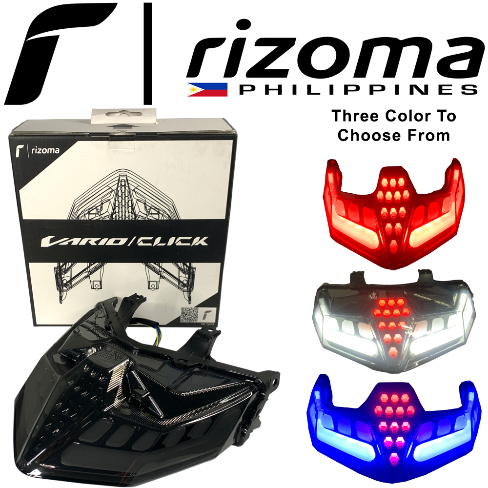 Rizoma Honda Click V2 & V3 Integrated Led Tail Light Signal Light Brake