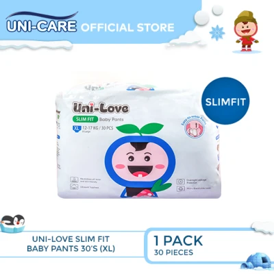 UniLove Slim Fit Baby Pants 30's (X-Large) Pack of 1