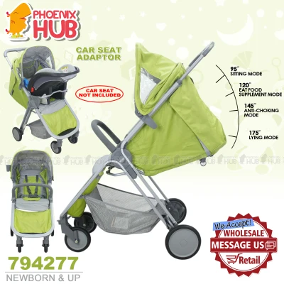 Phoenix Hub 794277 BabiesRus Baby Stroller Pushchair High Quality Portable Stroller Multi Function Baby Travel System