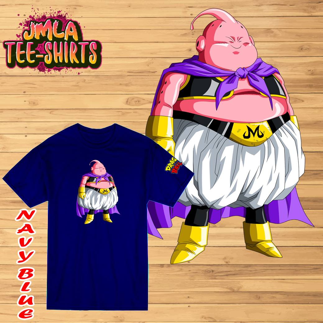 Dragon Ball Z Majin Buu Fat Son Goku Kakarot Super Saiyan Logo Anime ...