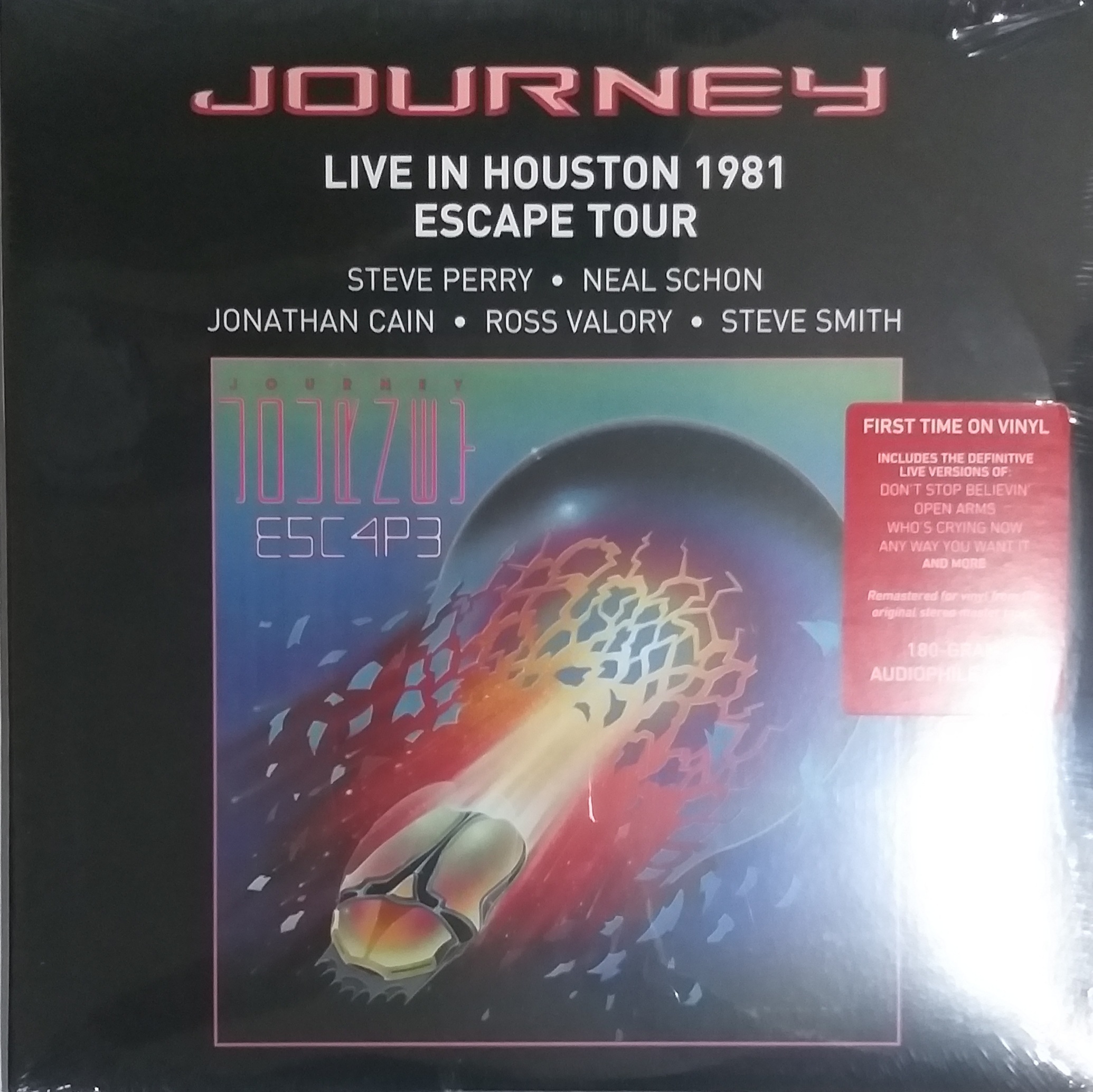 journey live in houston 1981 the escape tour songs