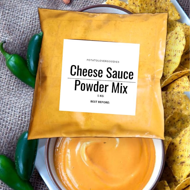 Delicious Cheese Sauce Powder Instant Mix 1kg for burger fries and