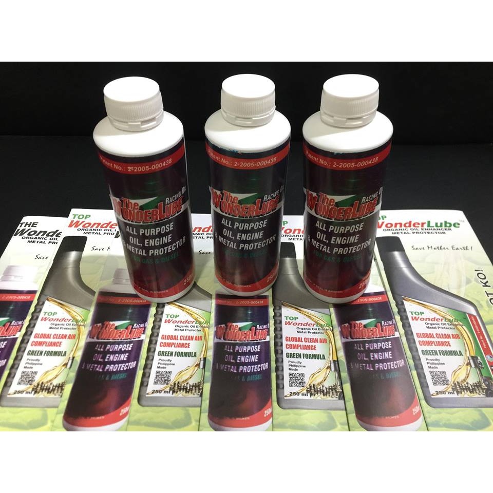 WONDERLUBE ENGINE OIL ENHANCER METAL PROTECTOR 250 ml Lazada PH
