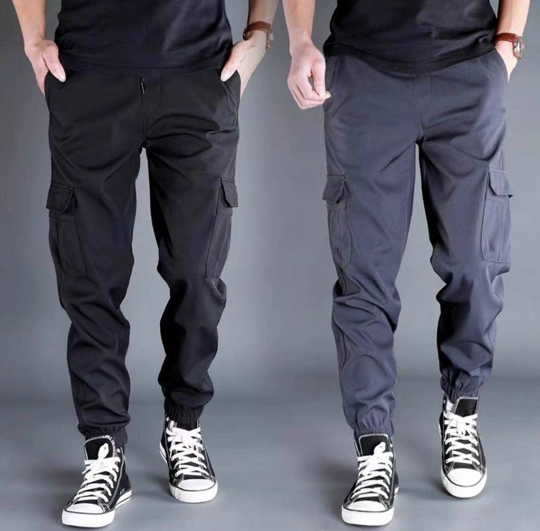 Amazon.com: Men's Cotton Sweatpants Open Bottom Lounge Pants Lightweight  Casual Jogger Pants with Pockets Fashion Drawstring Sweatpants Black :  Clothing, Shoes & Jewelry