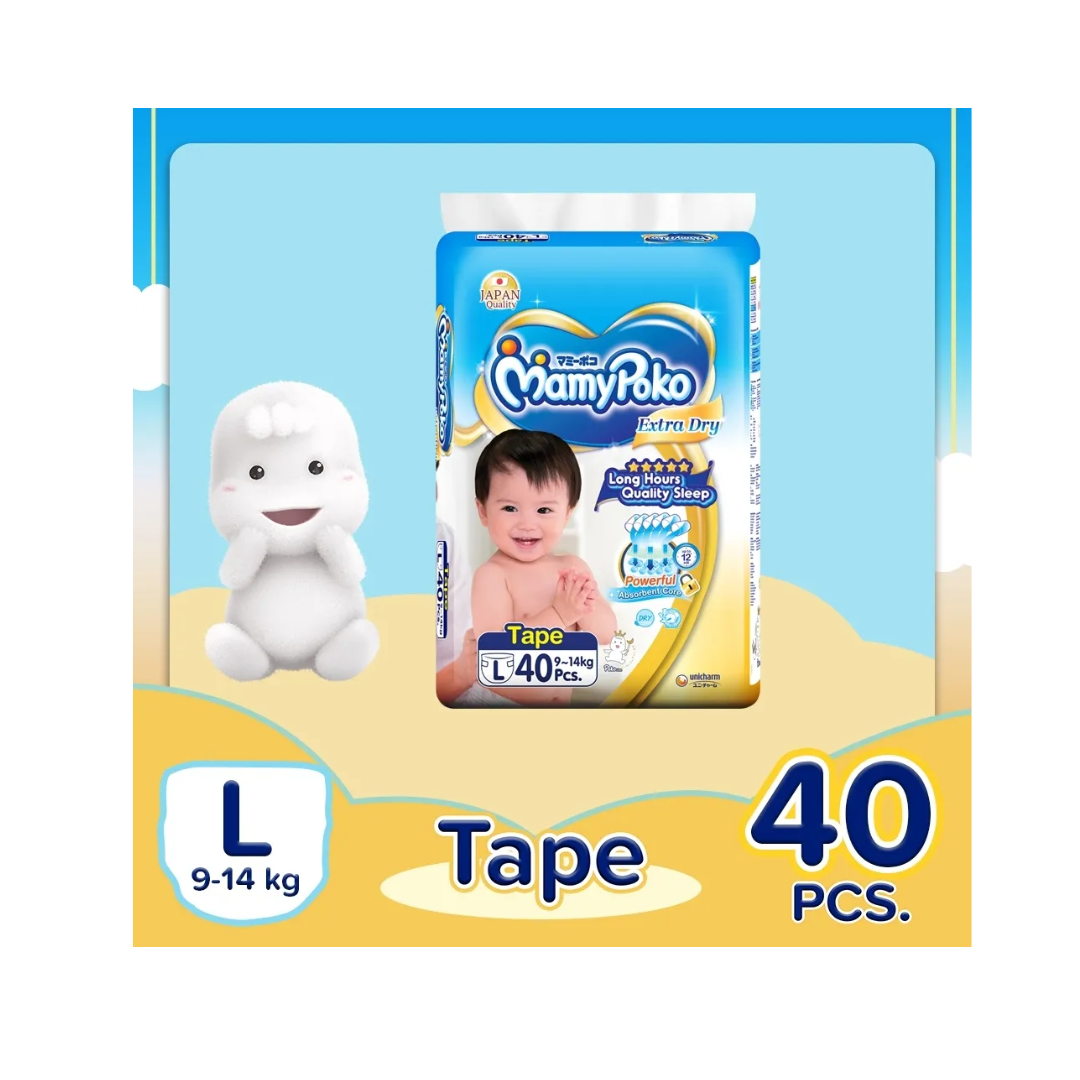 Mamypoko Extra Dry Tape Large 40s Lazada PH