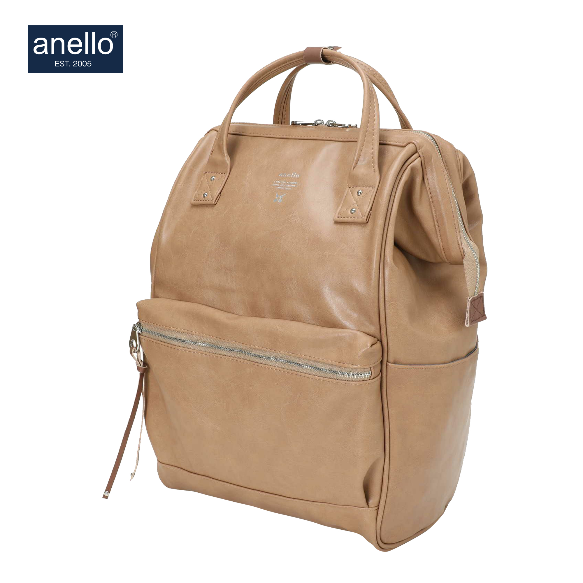 Anello premium leather clearance backpack