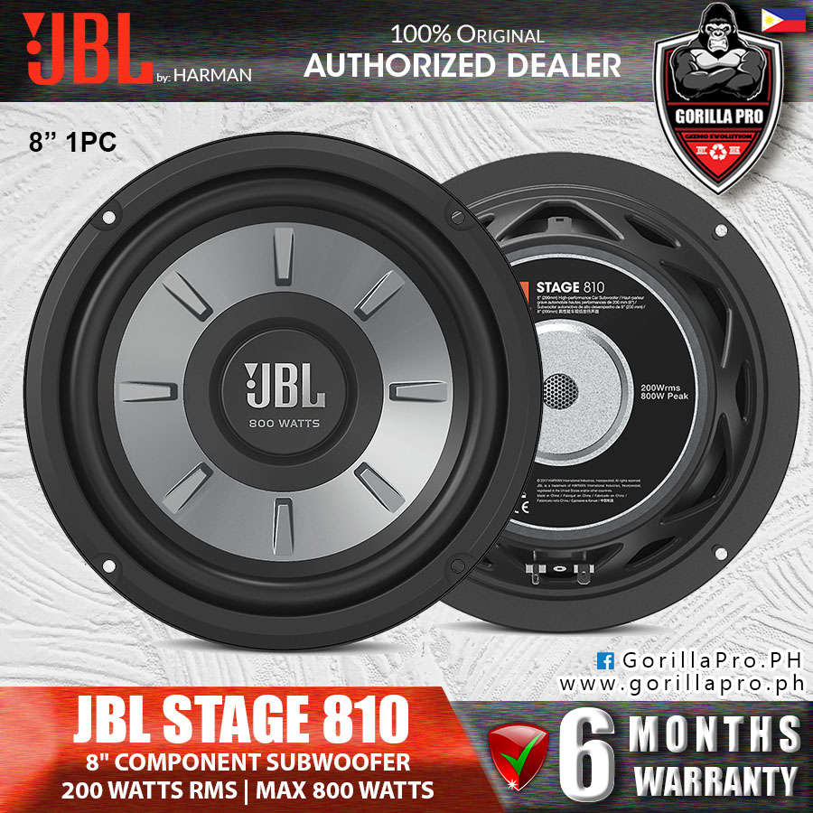 jbl stage 1010 subwoofer