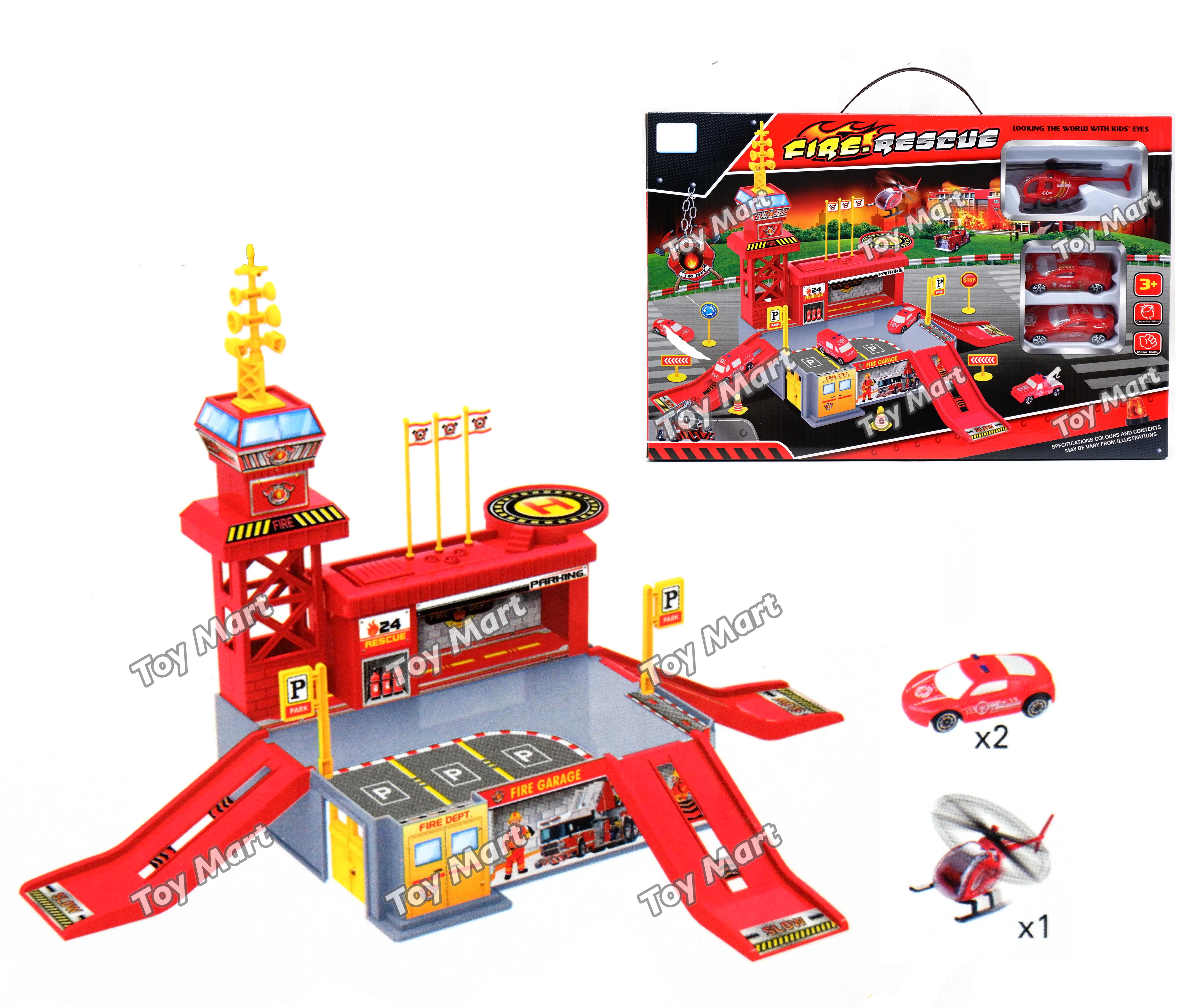 City 2024 parking playset