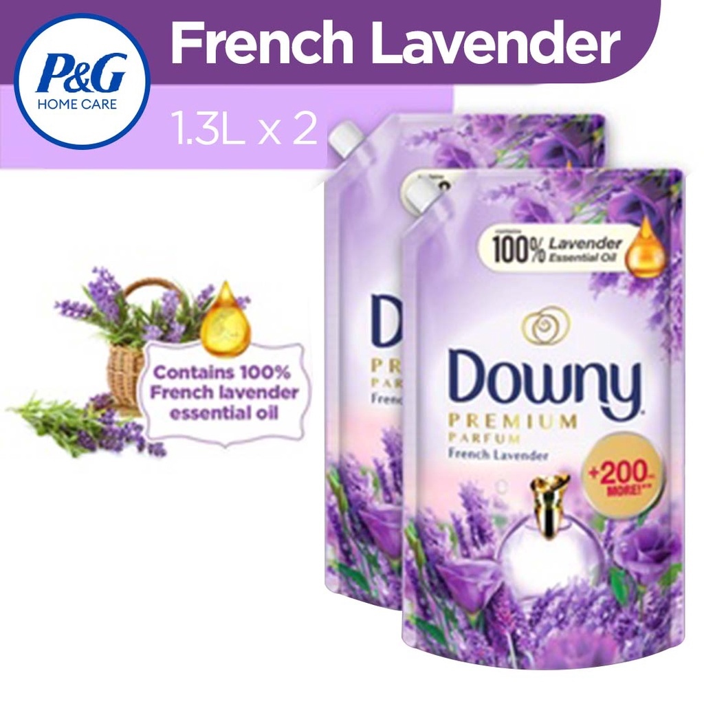 Downy Fabric Conditioner French Lavender 1.3L x 2 Refill Lazada PH