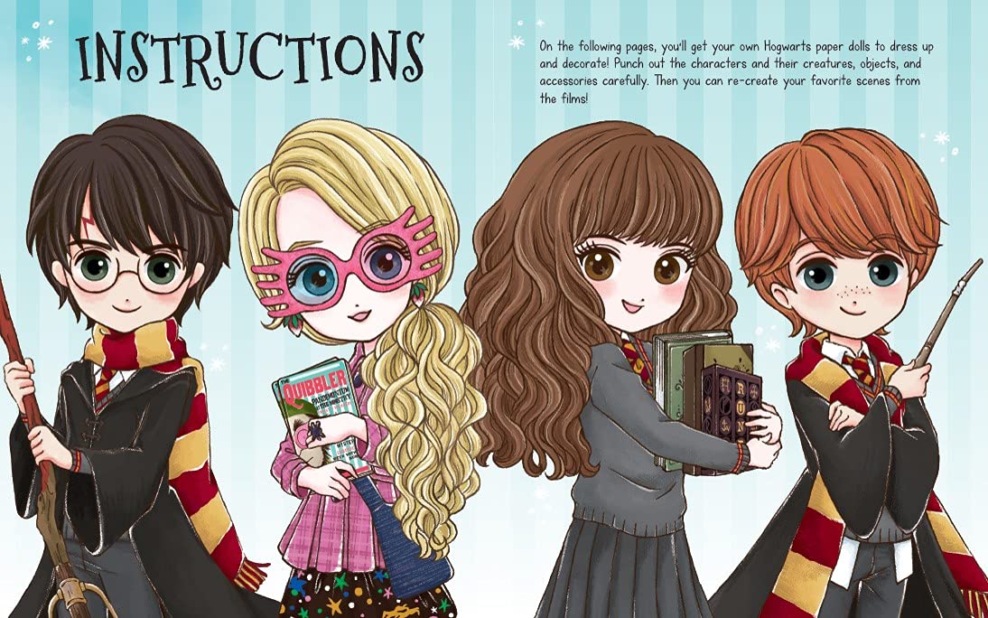 harry potter paper dolls