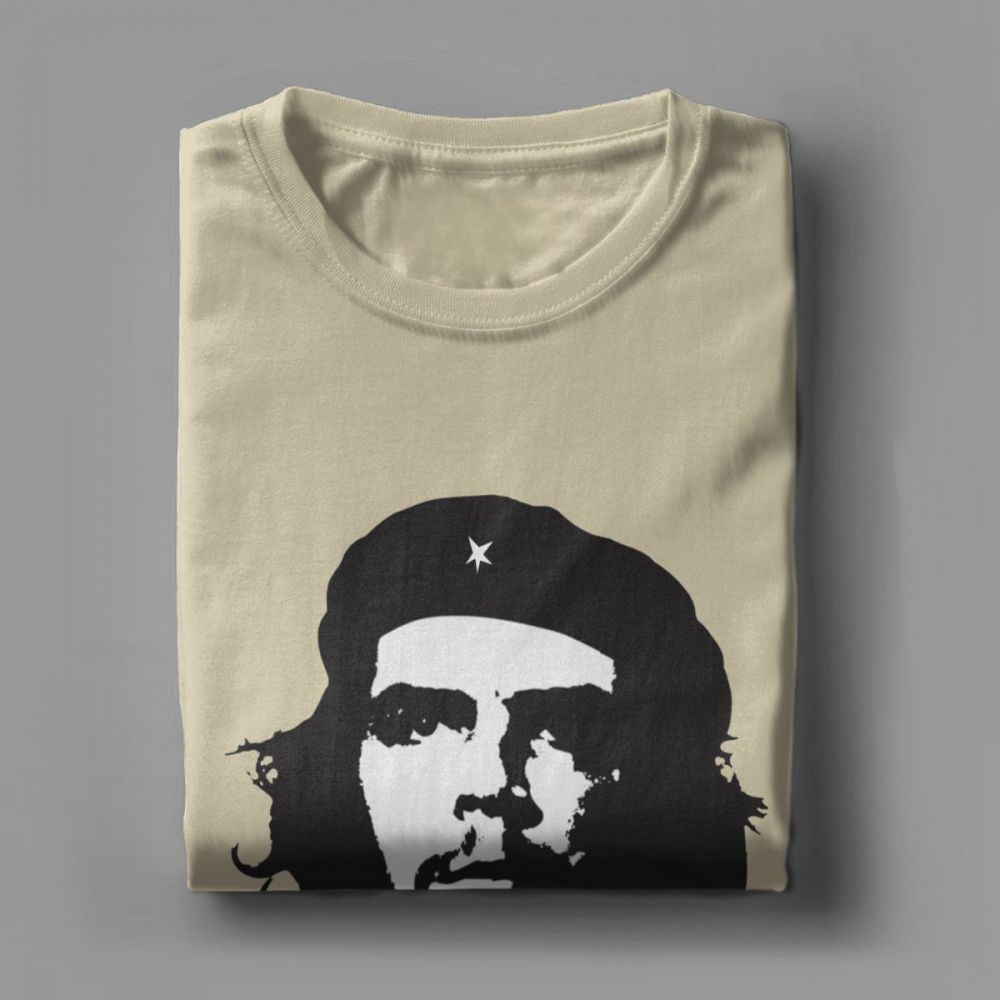Che Guevara T-Shirts for Men Cuba Socialism Communist T Shirts Crew Neck  100% Cotton Short Sleeve Tees Adult Vintage Tops 3XL - AliExpress