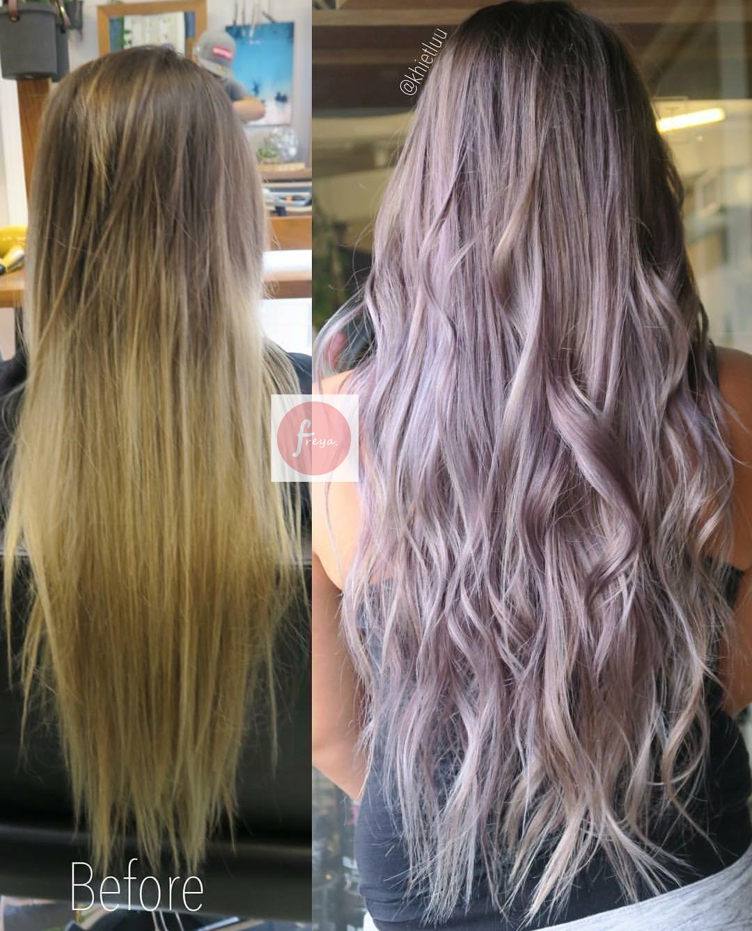 Deep Platinum Purple Ash Permanent Hair Color Set - 9.16 Bremod Hair Dye |  Lazada Ph