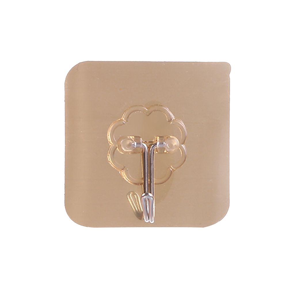 Hook Strong Wall Hanger Sticker Waterproof Adhesive Heavy Load Rack Stainless Steel Hook Bathroom Accessories