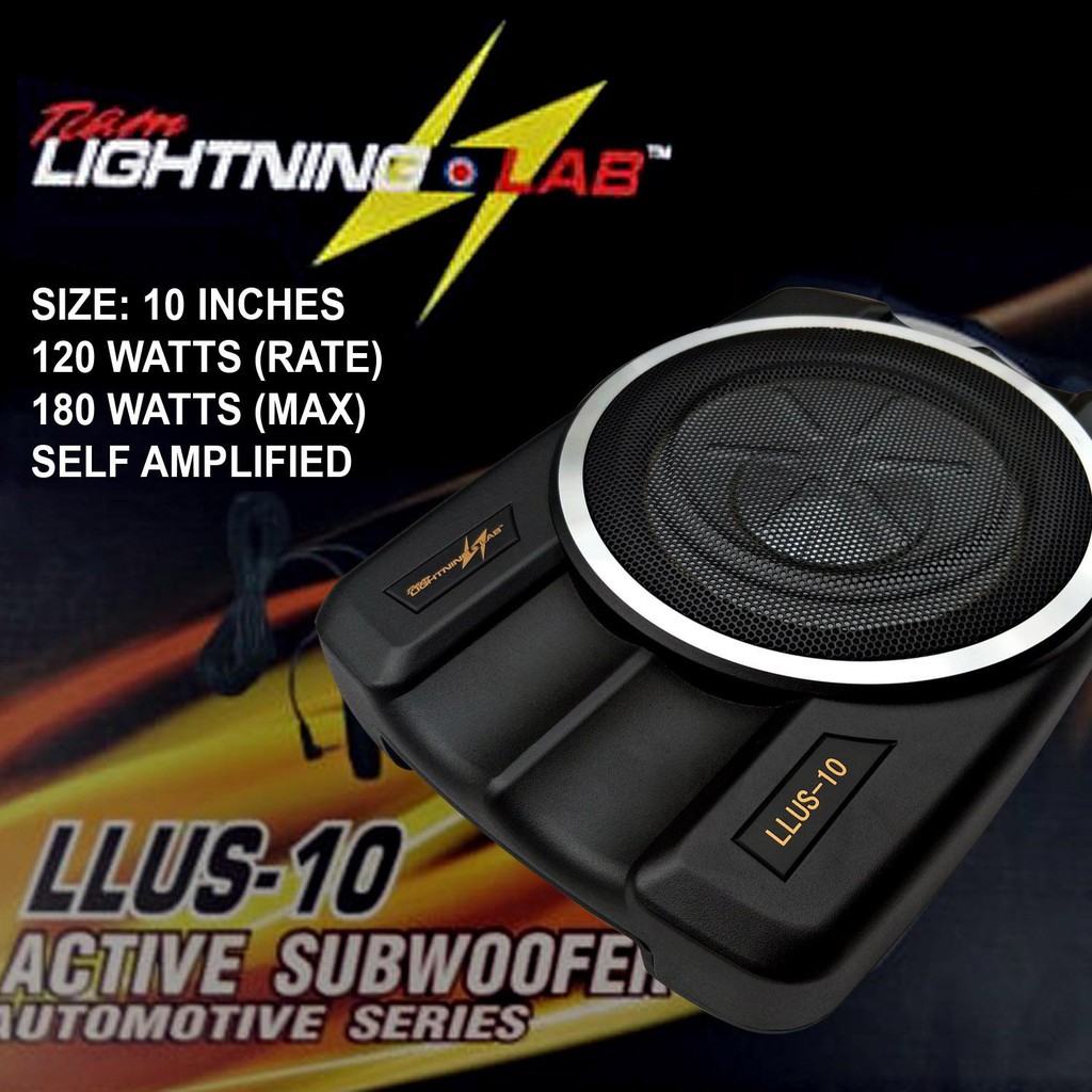 Lightning Lab under seat subwoofer 10" 250W Lazada PH