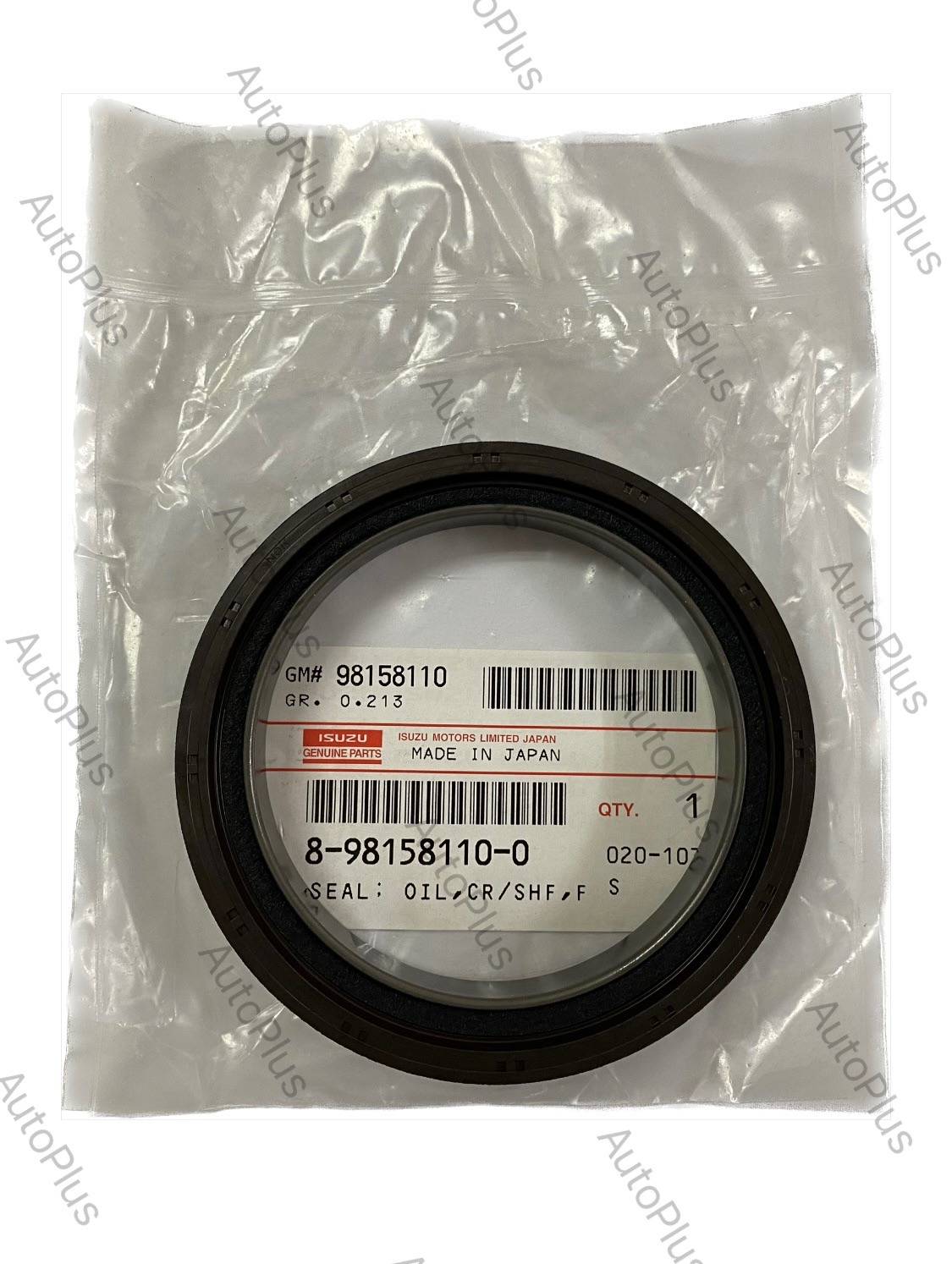 Genuine GM 10128316 Crankshaft Oil Seal, Front - Djibouti