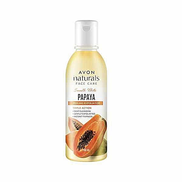Gommage Corps Avon Naturals à La Fraise - 200 Ml - Exfoliant Doux Et Hypoallergénique