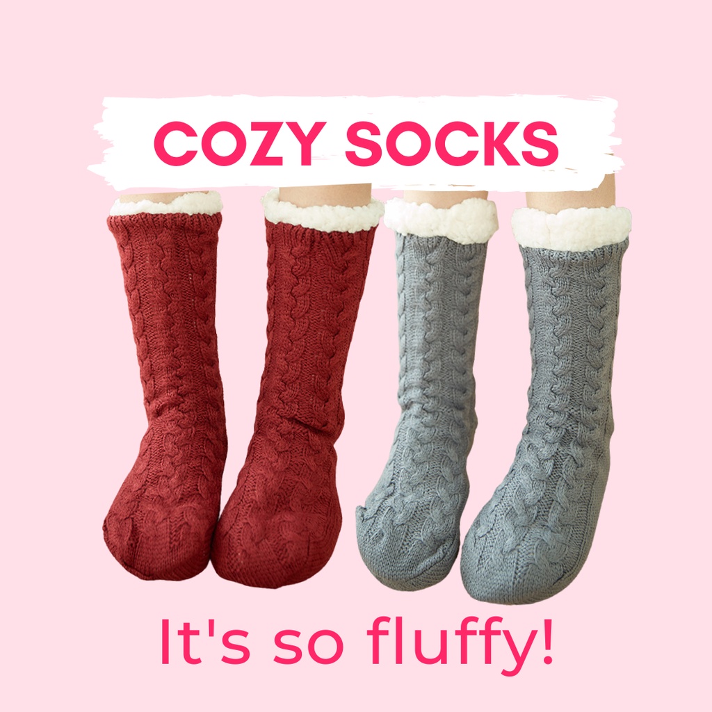 Comfy and Fluffy Cozy Socks by ShapiePH