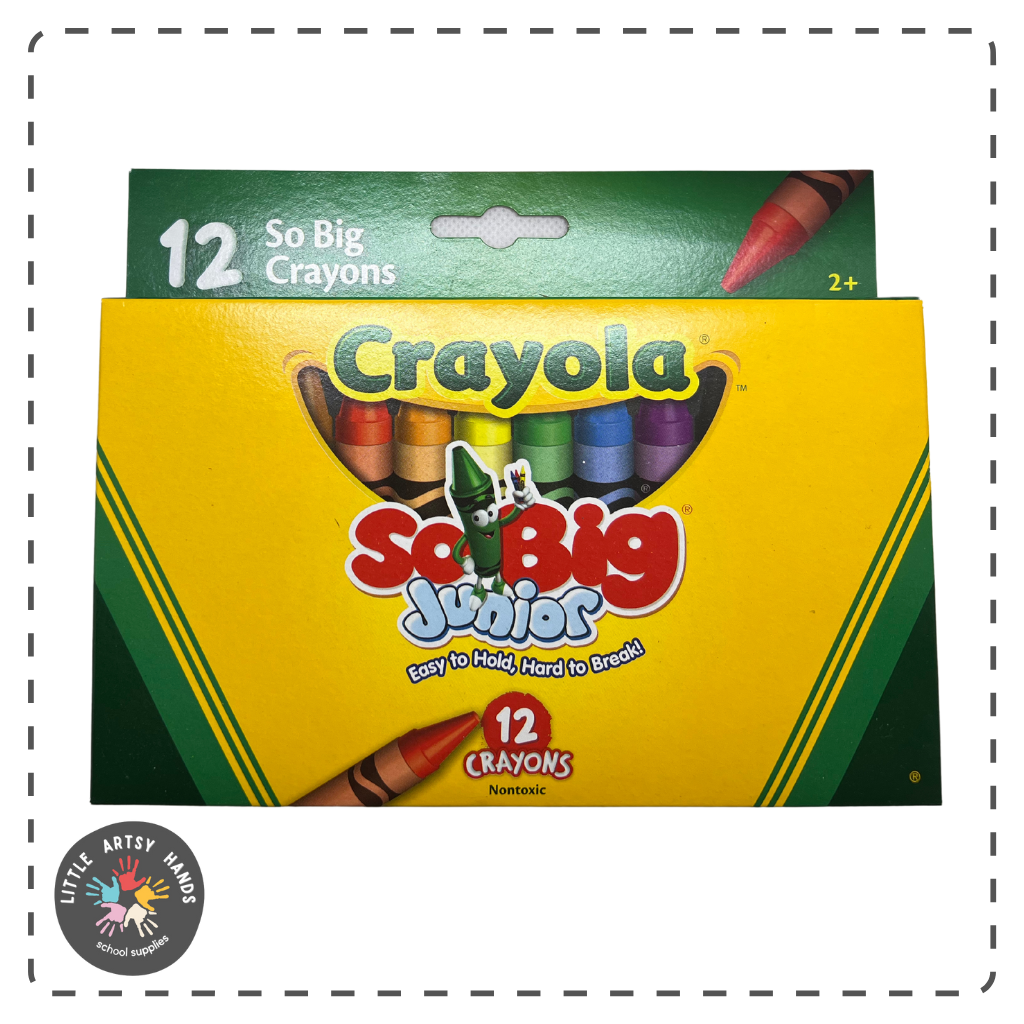 Crayola So Big Junior 12's Crayon | Toddler Crayon | Crayola Crayon Set ...