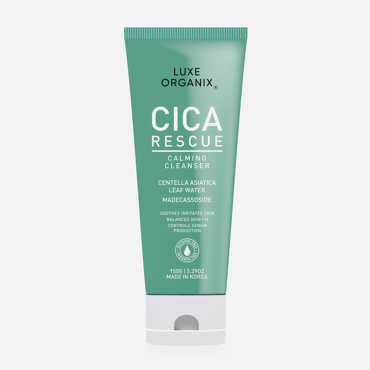 Luxe Organix Cica Rescue Calming Cleanser 150g review and price