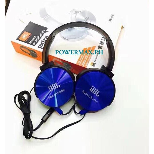 JBL XB450 Extra Bass Headset Stereo Headphone with Mic Lazada PH