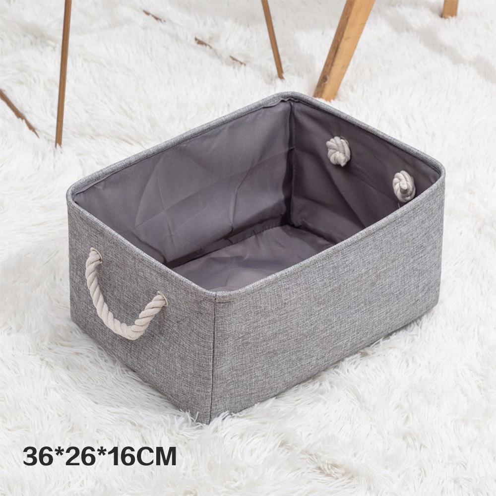 Storage Boxes Laundry Linen Foldable Storage Basket Clothes Toy Storage