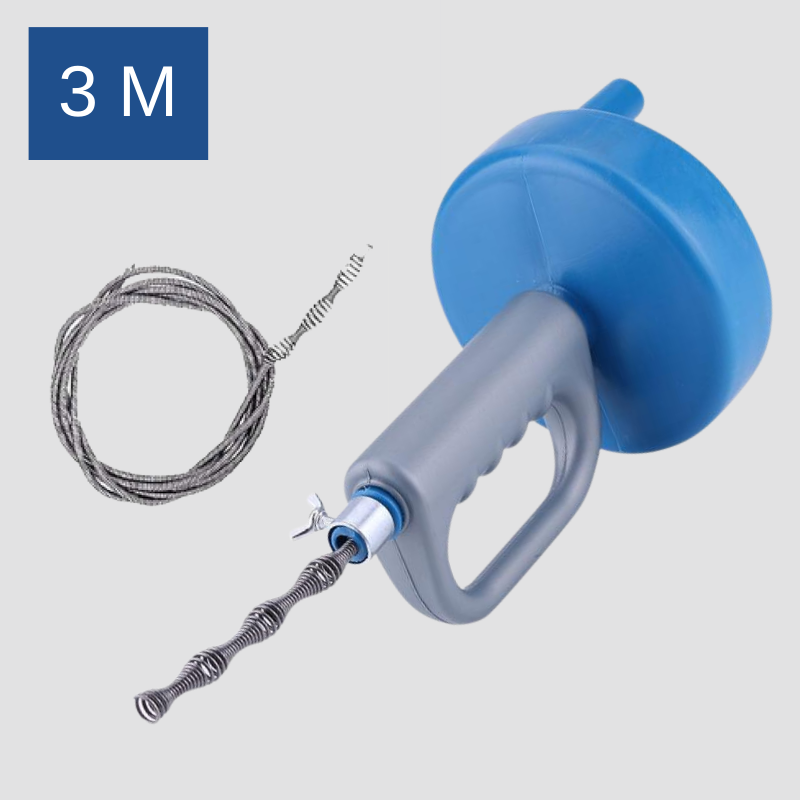 3M 5M 10M Steel Drain Snake Sink declogger tool For Kitchen Sink