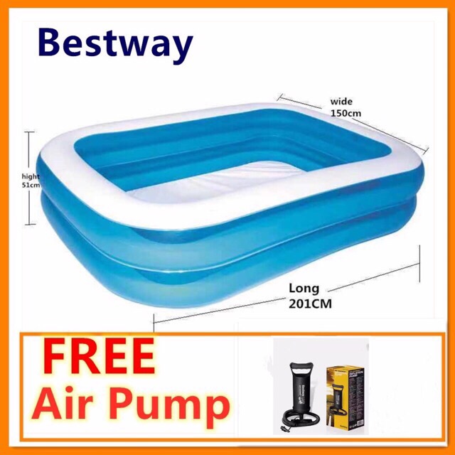 W/free Air Pump 54005 Bestway Inflatable Pool Lazada PH