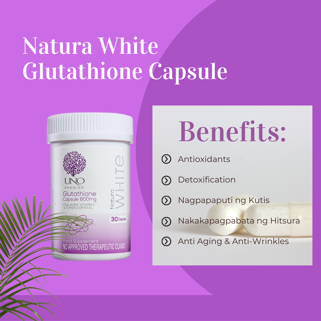 uno products glutathione capsule Jeodith Lim 
