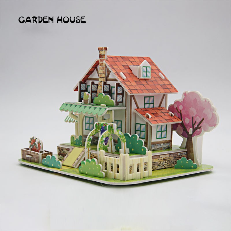 DIY 3D Puzzles Children's Educational Toys DIY Manual Assembly Lazada PH