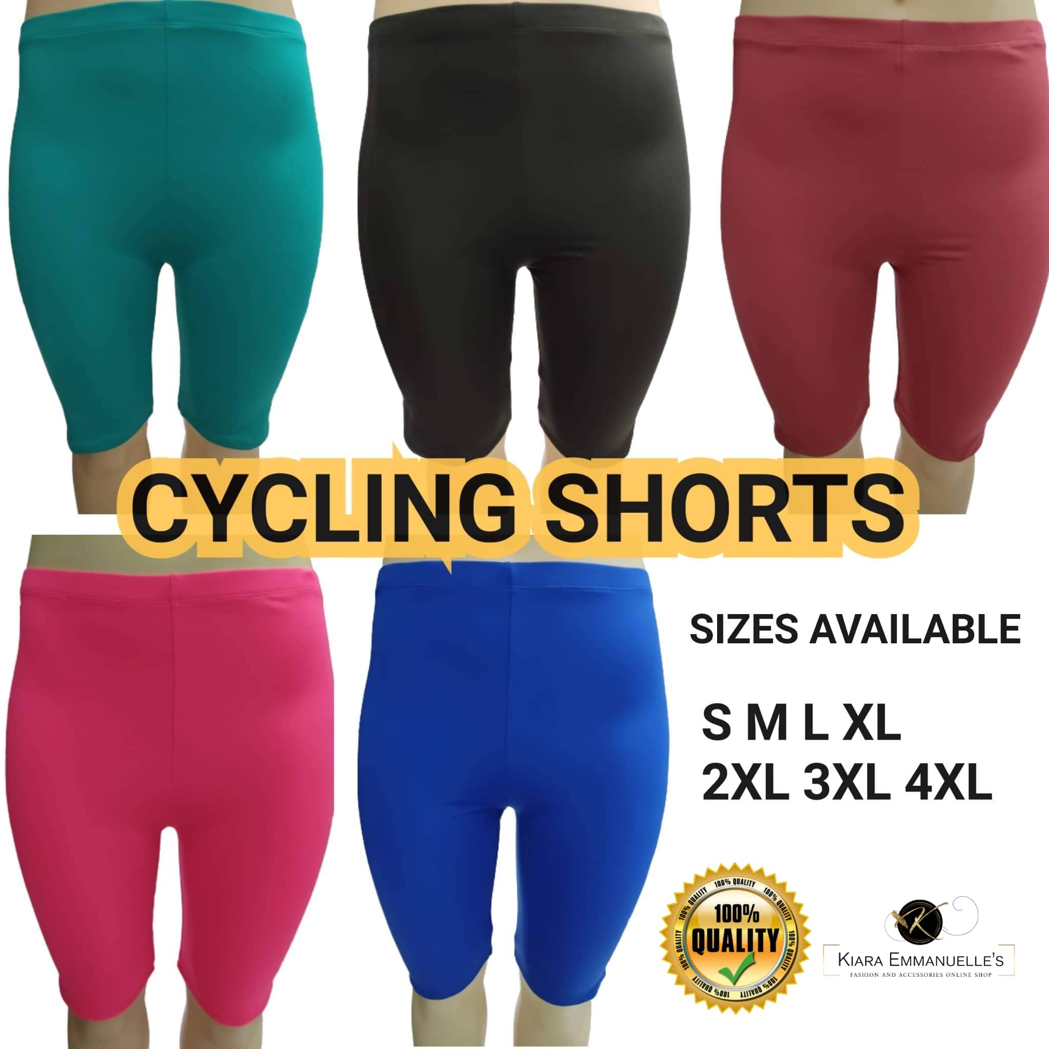 thick cycling shorts fashion