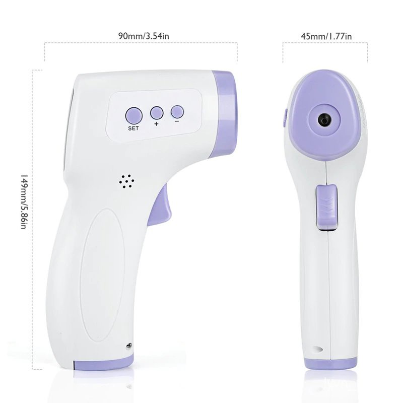 omron Forehead infrared thermo scanner Double NonContact Thermometer