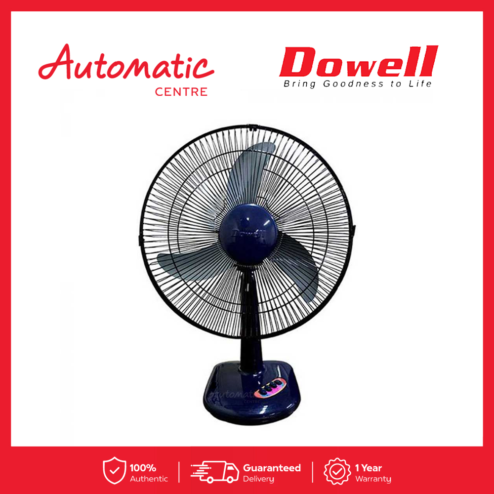 Dowell TF3 816B 16inch Desk Fan Banana Blade Lazada PH