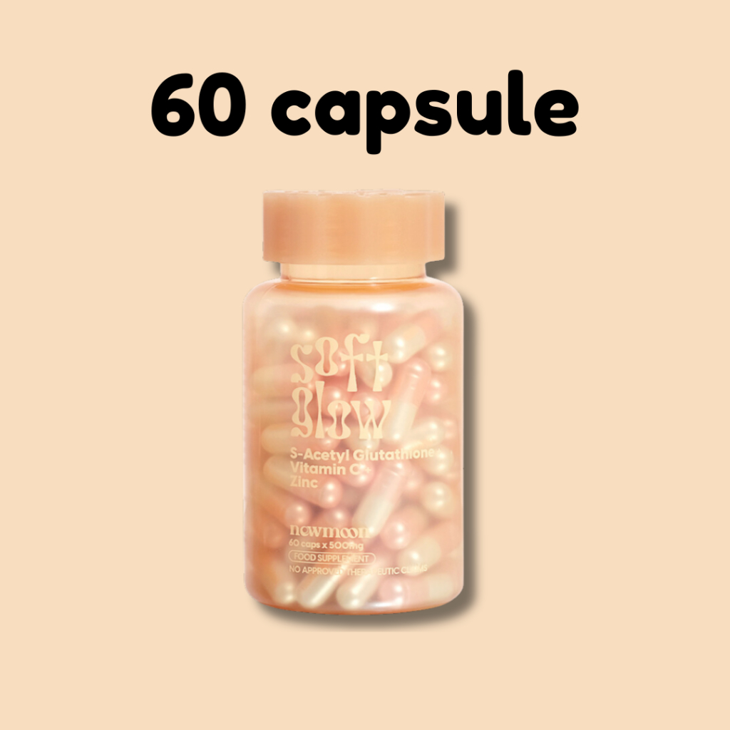 liposomal glutathione suppositories NEW MOON Soft Glow S-Acetyl Glutathione Beauty Supplement Skin Brightness  With Vit C FDA Approved