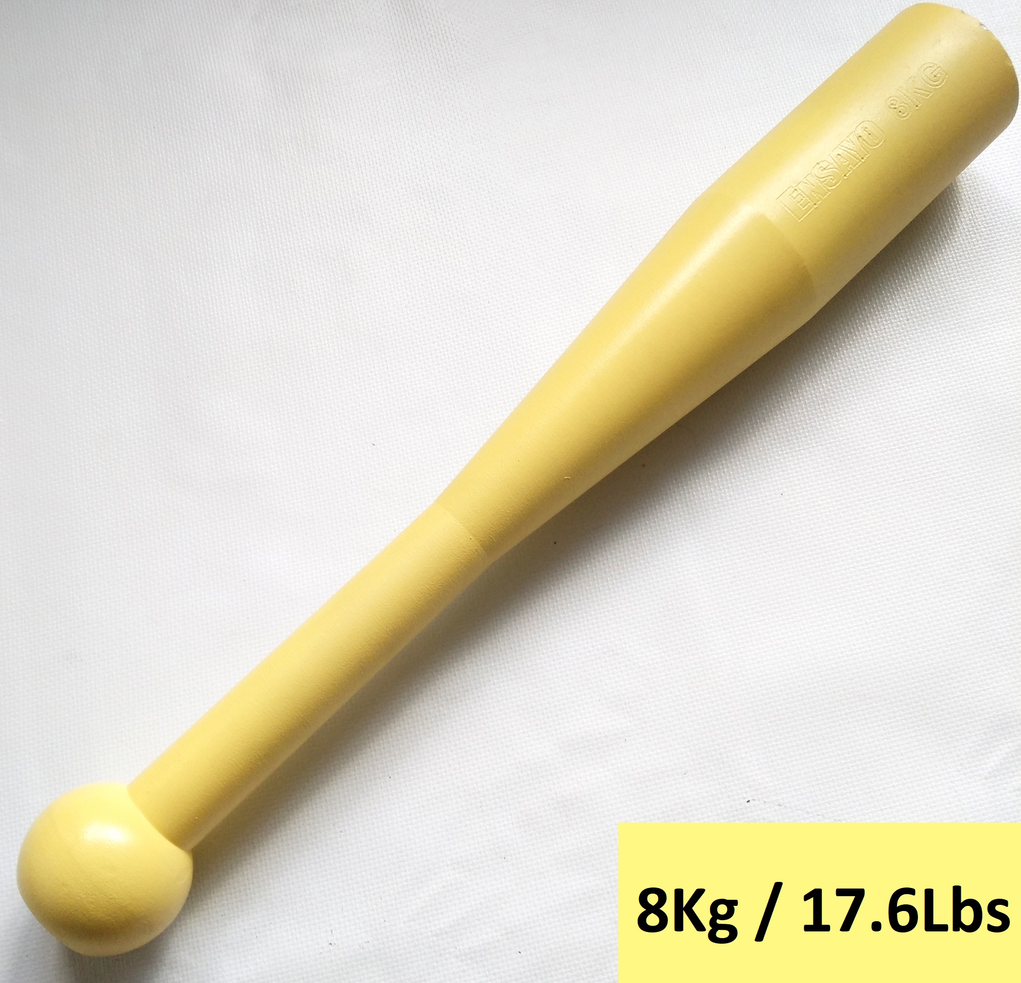 ENSAYO Steel CLUBBELLS 4Kg to 8Kg Weighted Exercise Clubs Durable Non