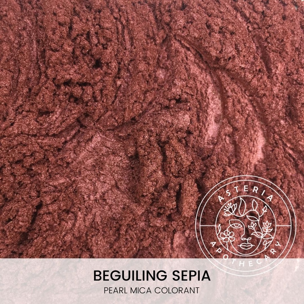 Beguiling Sepia Red Mica Powder