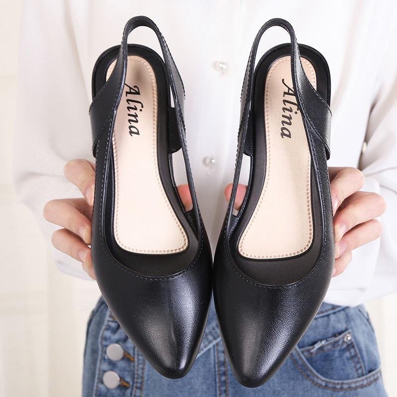 Pointed toe jelly store flats