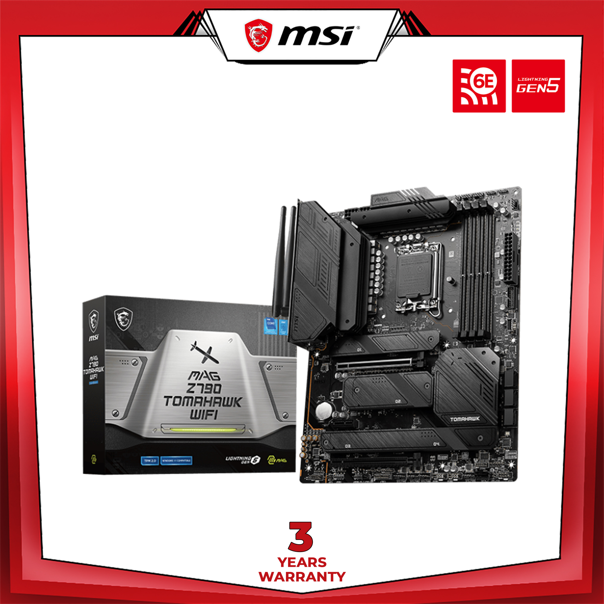 MSI MSI MAG Z790 TOMAHAWK WIFI ATX対応マザーボード MAG Z790