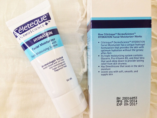 celeteque facial moisturizer ingredients