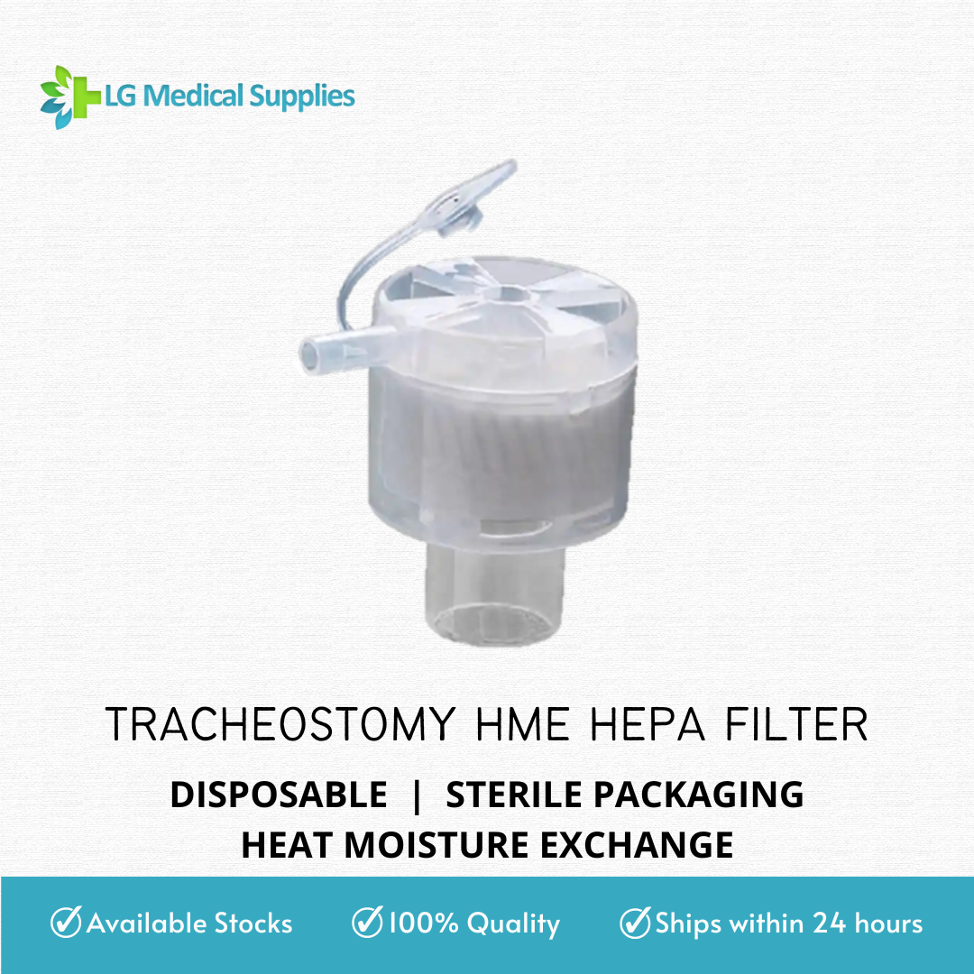 Tracheostomy HME (Heat Moisture Exchange) Hepa Filter | Lazada PH