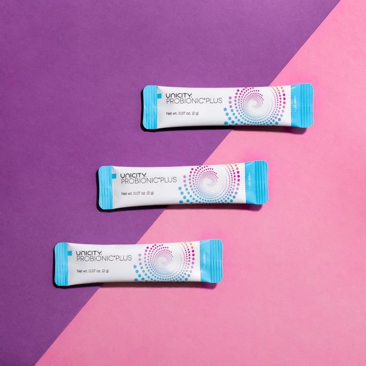 Unicity Probionic Plus 30 Stick Packs Probiotic Supplement For