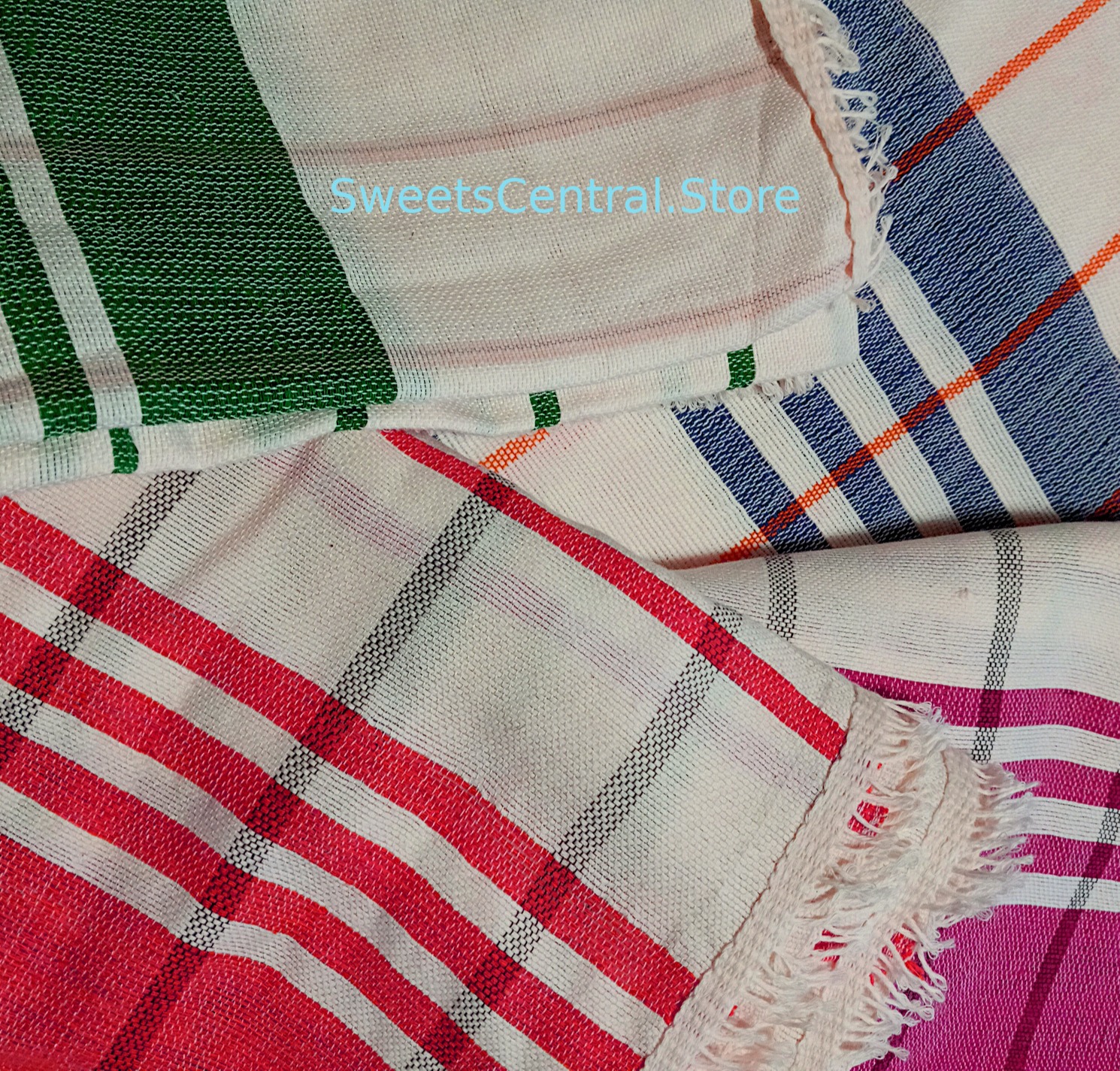 Ilocos WASIG INABEL Woven Blanket (Colored Size DOUBLE 74in x 48in